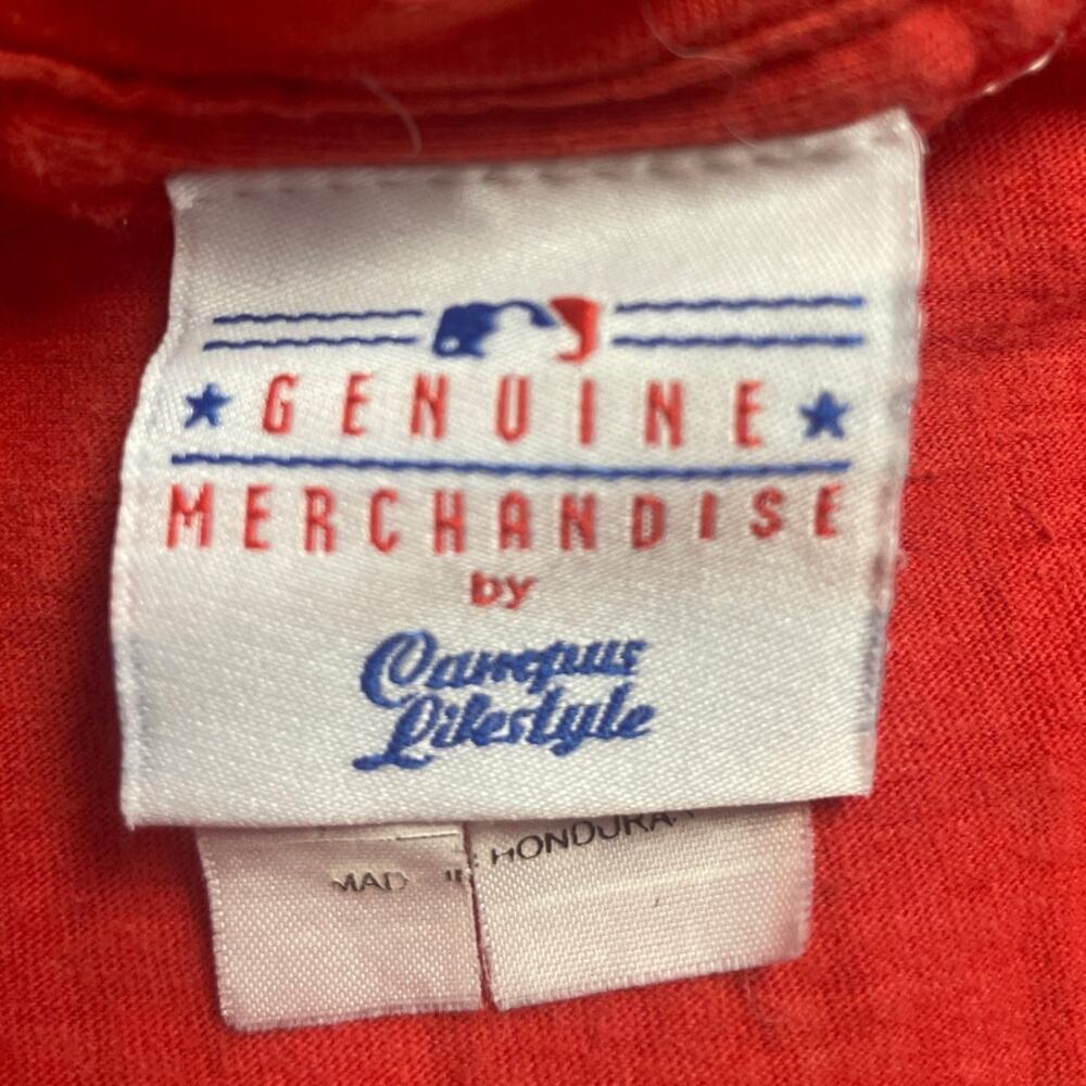 Genuine Merchandise Womens Small Molina Cardinals Short Sleeve V Neck Tee Shirt - Picture 4 of 4